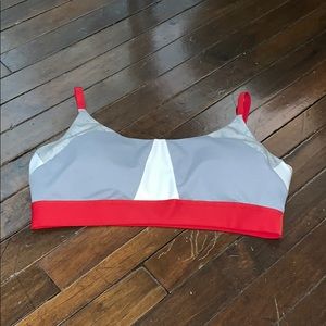 Joylab workout stretch sports bra crop top